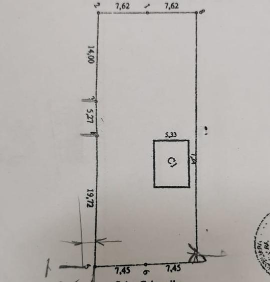 Teren Construcții intravilan de 580 mp, în Călărași