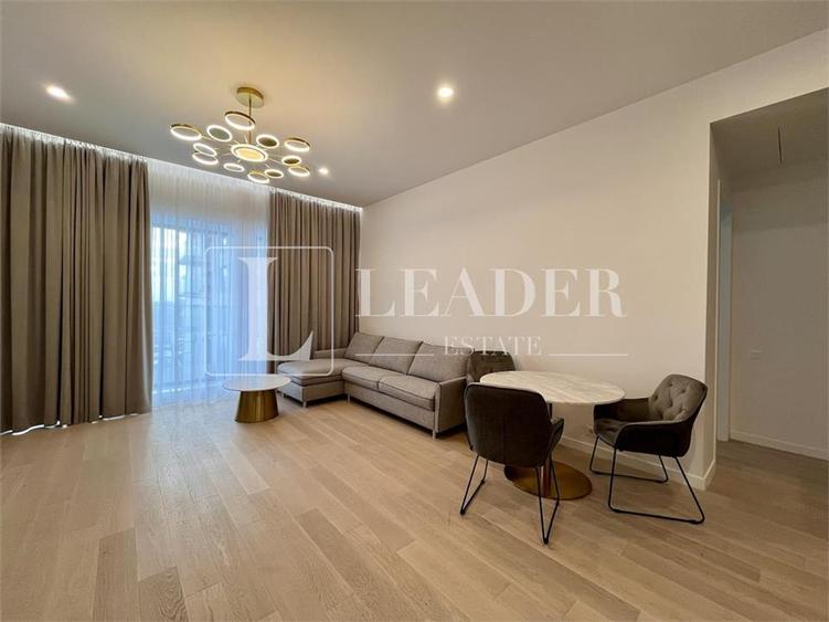 Apartament cu 2 camere semidecomandat, mobilat în Barbu Văcărescu