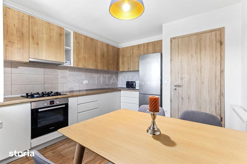 Apartament cu 3 camere, mobilat în Tractorul