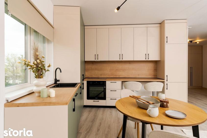 Apartament cu 2 camere, mobilat în Tineretului