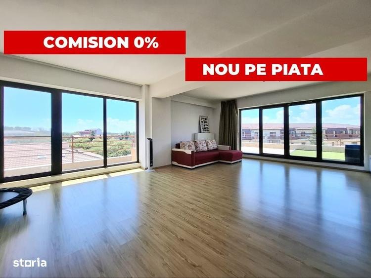 PENTHOUSE 3 CAMERE | 118 MP plus TERASA 61MP | Living spectaculos | C - 12