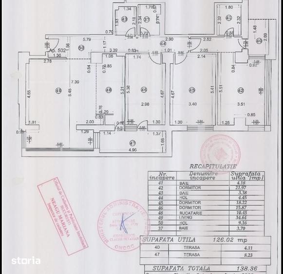 Apartament cu 4 camere decomandat în Băneasa
