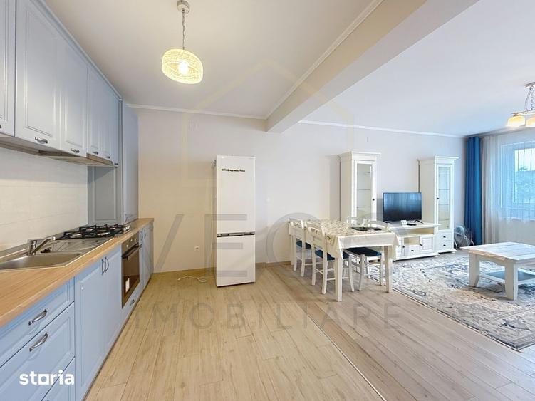 Apartament cu 3 camere, mobilat în Plopilor