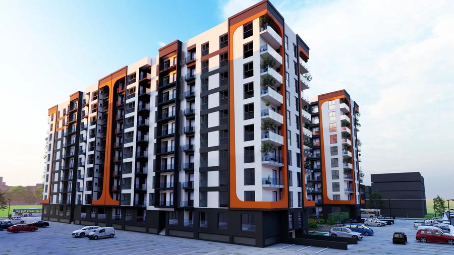 Apartament cu 3 camere decomandat în Energia