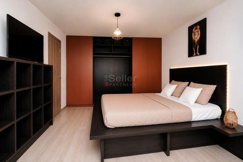 Apartament cu 2 camere decomandat, mobilat în Tractorul
