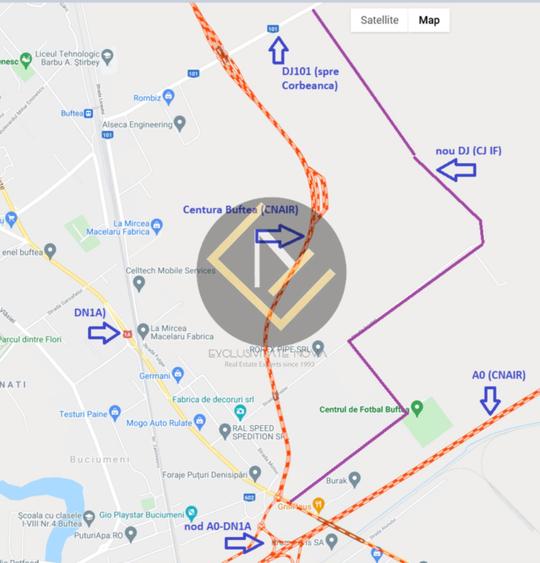 Teren Construcții intravilan de 25800 mp, în Central