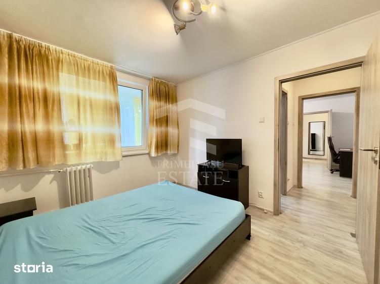Apartament cu 2 camere, mobilat în Tei