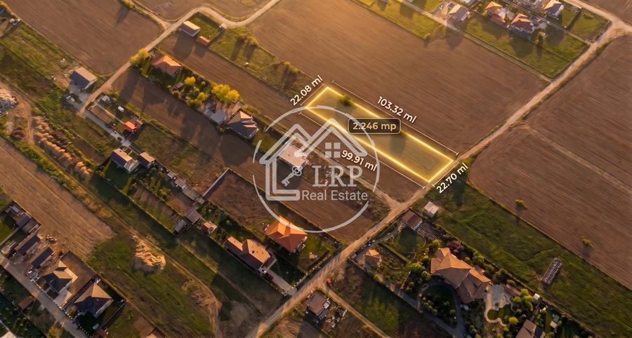 Teren Construcții intravilan de 2246 mp, în Ghermănești