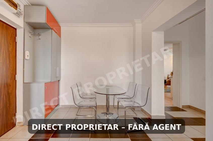 Apartament cu 2 camere decomandat, mobilat în Dorobanți