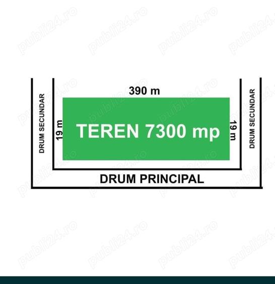 Teren 7300 mp Salcea, Suceava 17 euro mp - 1