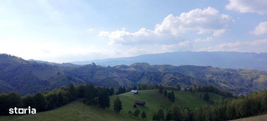 Teren extravilan Simon Bran, vedere muntii Bucegi si Matca Hotel - 9