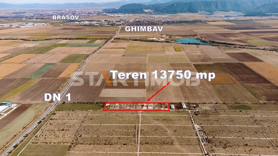 Teren Construcții intravilan de 13750 mp, în Sud-Est
