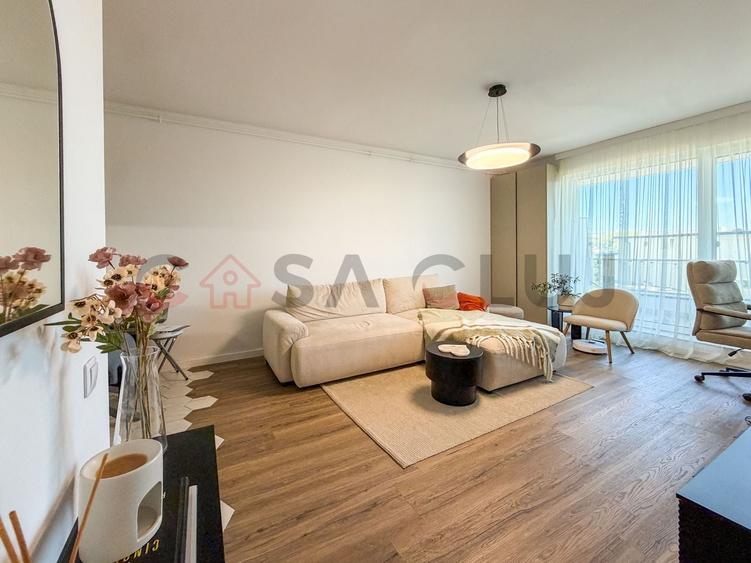Apartament cu 2 camere semidecomandat, mobilat în Mărăști