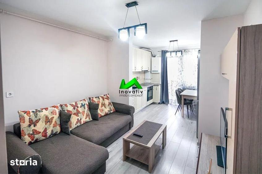 Apartament cu 2 camere, mobilat în Turnișor