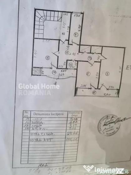 Apartament cu 5 camere decomandat în Unirii