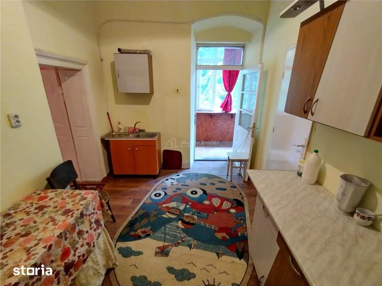 Apartament cu 2 camere semidecomandat în Central