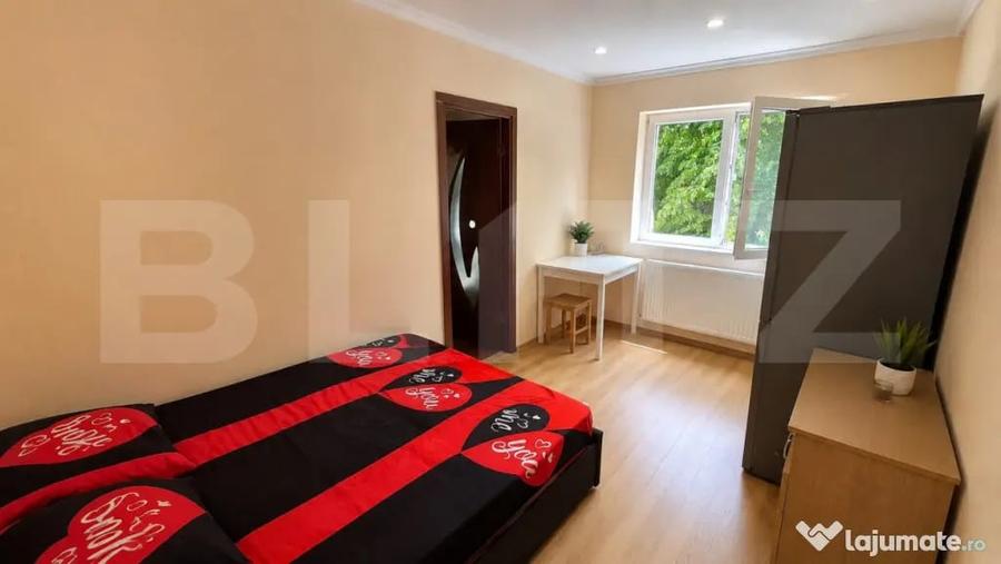 Apartament cu 2 camere semidecomandat în Micro 14