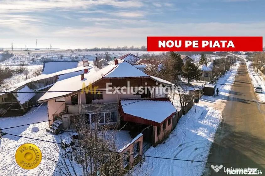 Casă cu 4 camere cu Teren 5232 Mp în Căldăraru