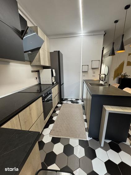 Apartament cu 2 camere, mobilat în Florilor