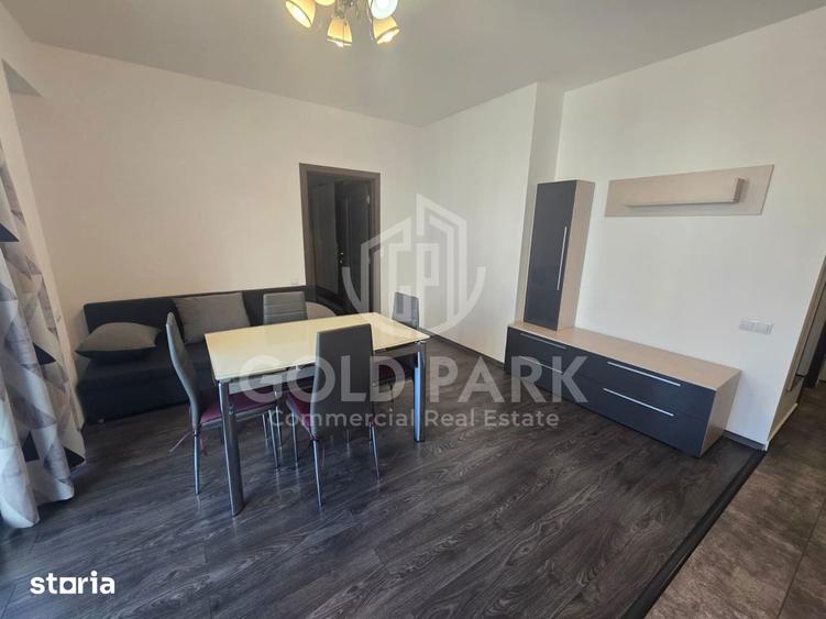 Apartament cu 2 camere semidecomandat în Între Lacuri