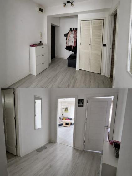 Apartament cu 2 camere semidecomandat în Baciu