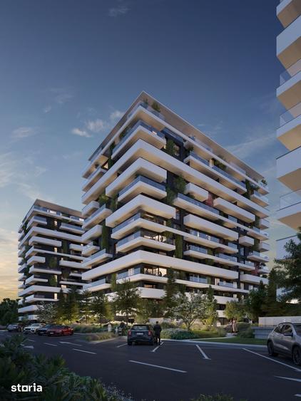 Apartament de 2 camere + birou la 3' de Mega Mall - 20
