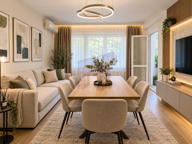 Apartament cu 2 camere semidecomandat în Ferdinand
