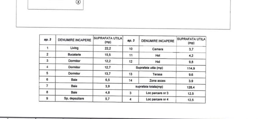 Duplex cu 4 camere cu Canalizare în Exterior Nord