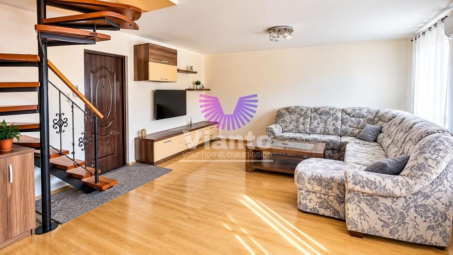 Apartament cu 3 camere decomandat, mobilat în Terezian