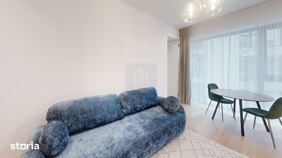 Apartament cu 2 camere, mobilat în Tei