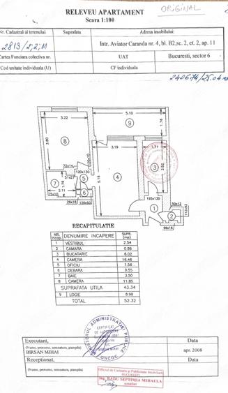 Apartament 2 camere Razoare Cotroceni - 1