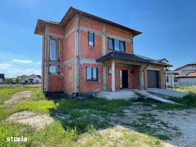Imobiliare Domnesti Casa la rosu str Ciocarliei garaj+beci 750curte - 1