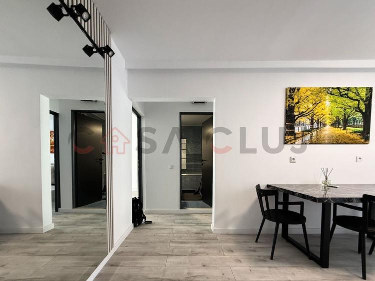 Apartament cu 2 camere decomandat, mobilat în Plopilor