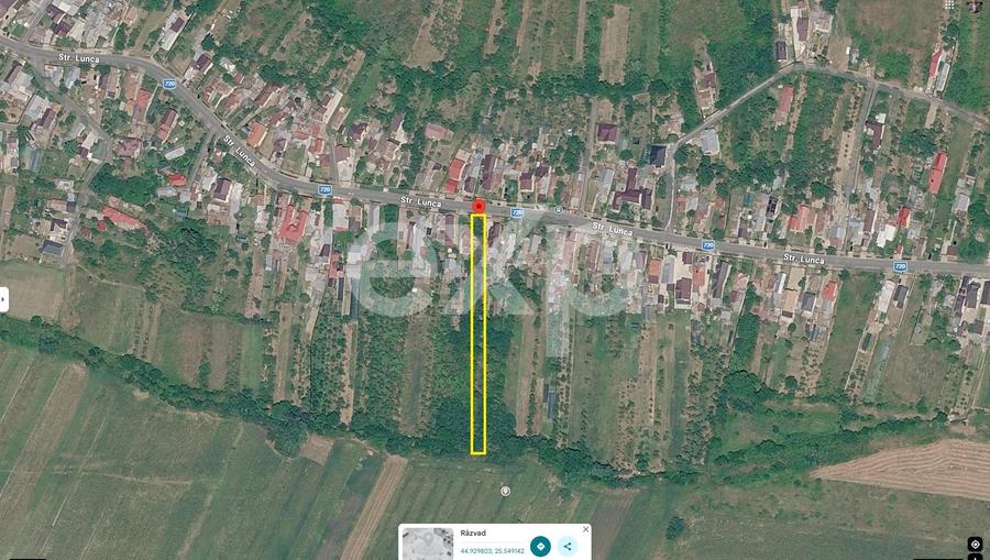 Teren Construcții intravilan de 2000 mp, în Răzvad