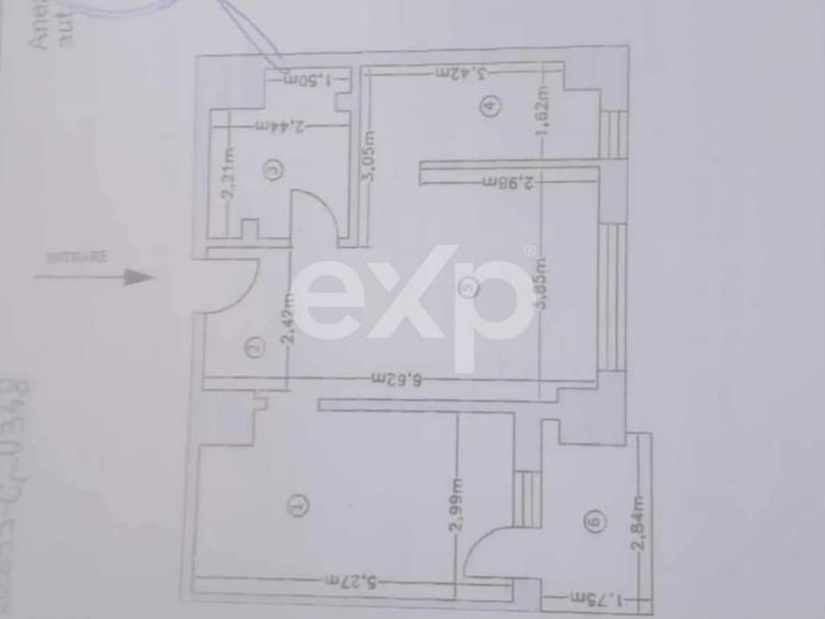 Apartament cu 2 camere semidecomandat în Trivale