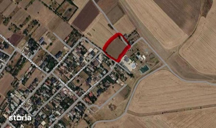 Teren de 8150 mp, în Central