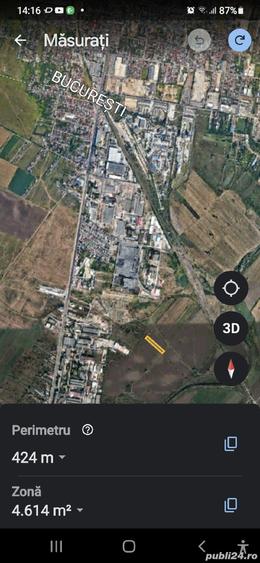 Teren de 3765 mp, în Jilava