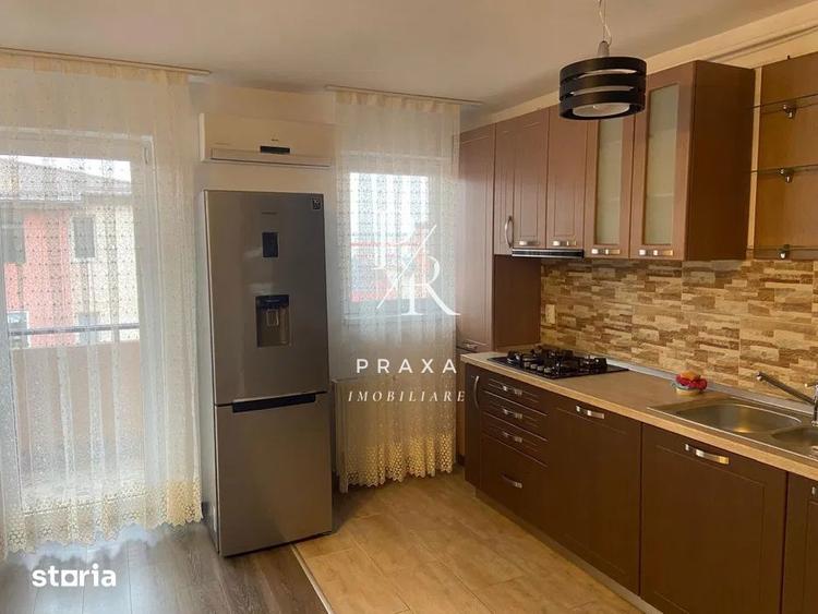 Apartament cu 3 camere semidecomandat, mobilat în Florești