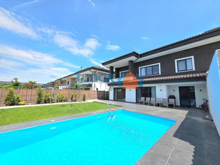 Duplex cu 9 camere cu Garaj în Pipera