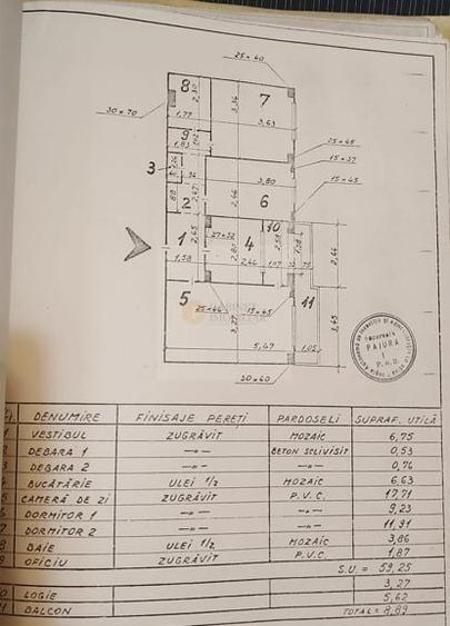 Apartament cu 3 camere decomandat, mobilat în Titulescu