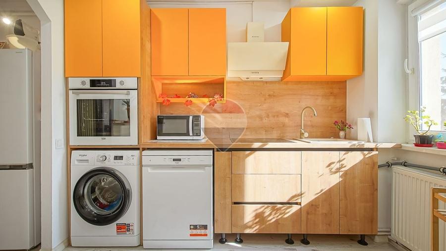 Apartament cu 2 camere semidecomandat, mobilat în Astra