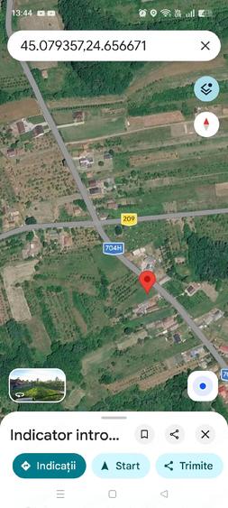 Teren de 1384 mp, în Anghinești