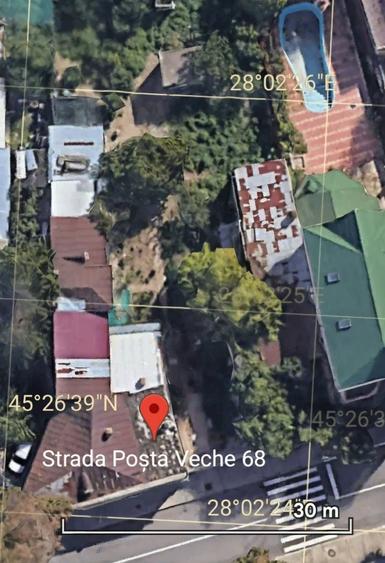Teren Construcții intravilan de 1528 mp, în Bd. Coșbuc