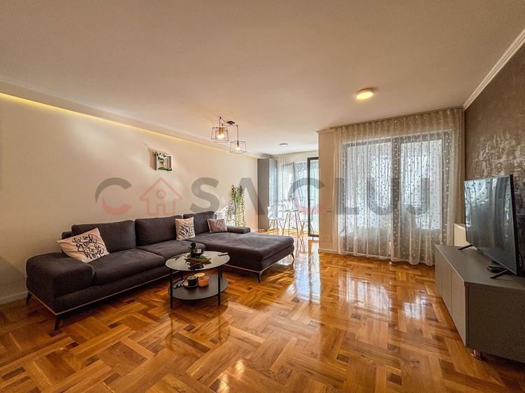 Apartament cu 2 camere semidecomandat, mobilat în Bună Ziua