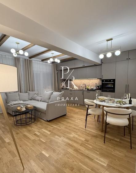 Apartament cu 2 camere semidecomandat, mobilat în Florești