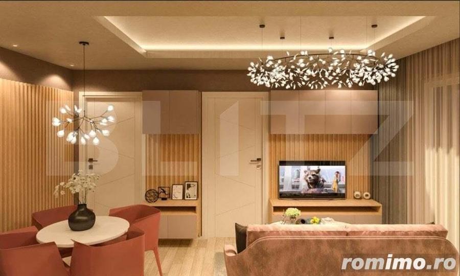 Apartament cu 3 camere semidecomandat în Apahida