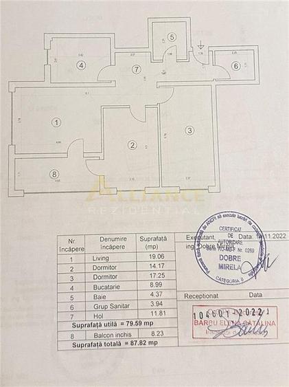 Apartament cu 3 camere decomandat, mobilat în Berceni