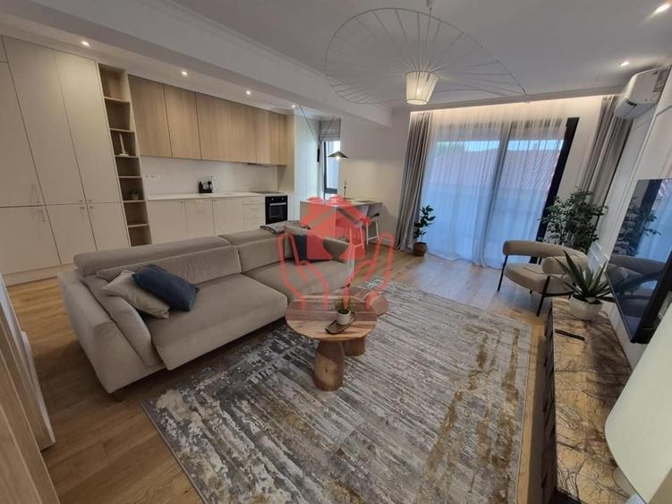 Apartament cu 3 camere semidecomandat, mobilat în Herăstrău