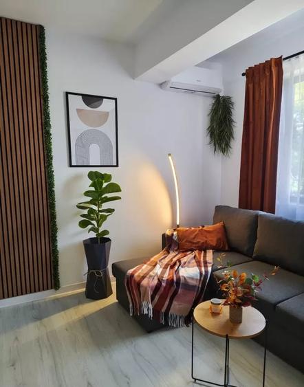 Apartament cu 2 camere semidecomandat, mobilat în Otopeni