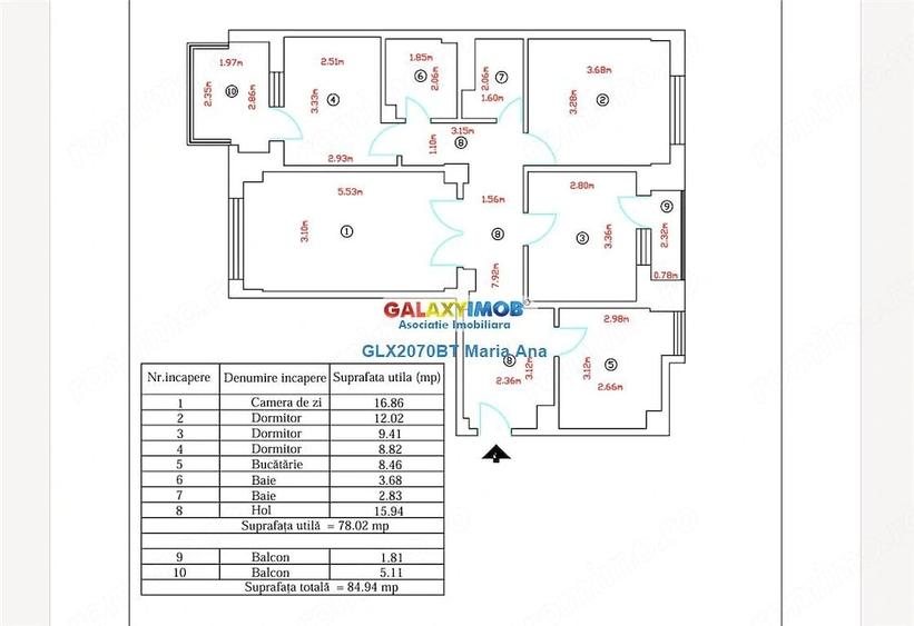 Apartament 4 camere, Ultracentral, Casa Cartii! - 3
